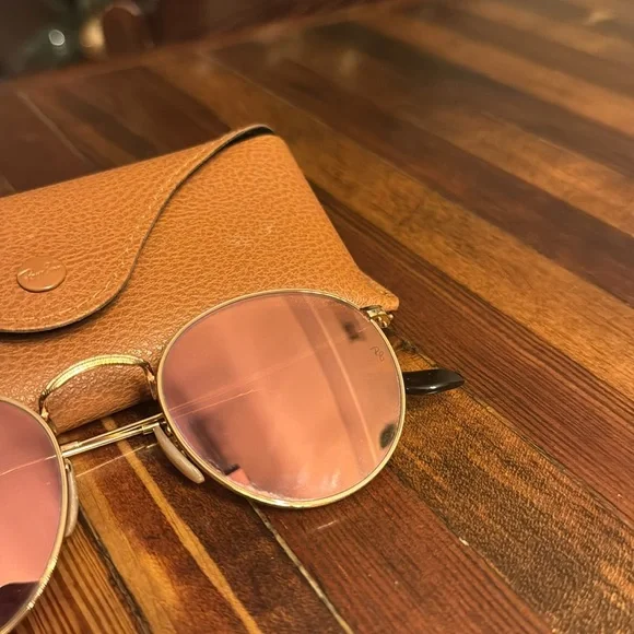 Ray Ban RB3447 RB 3447 Round Metal Sunglasses - Picture 3 of 7